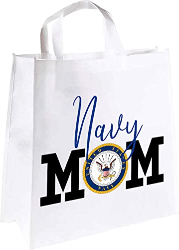 Stylish Navy Blue Mom Tote Bag - Large Durable Shoulder Bag for Women - Perfect for Work, Travel, Shopping & Everyday Use