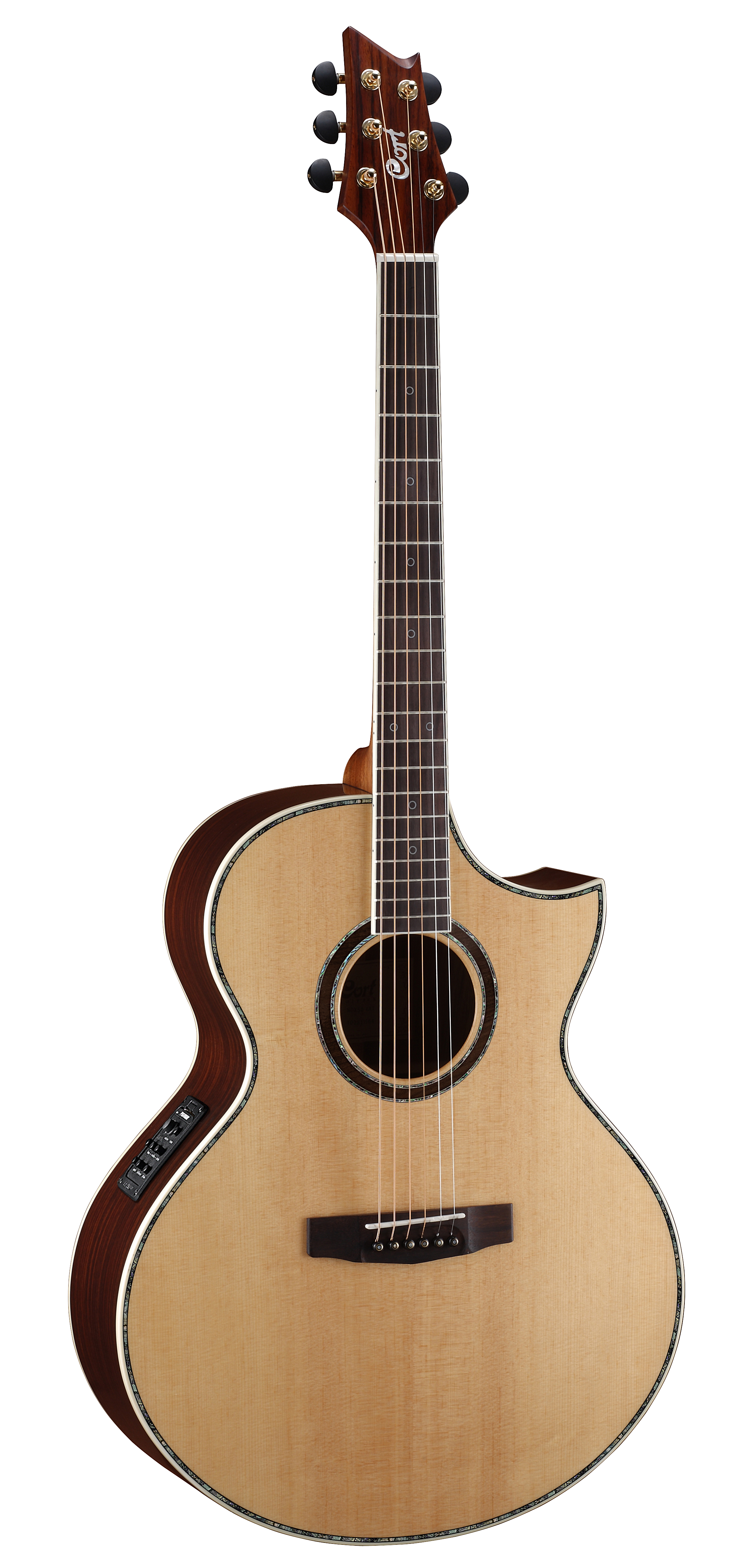 Cort NDX 50 Natural Acoustic Guitar - Professional Quality for Beginners & Musicians | Perfect for Home Practice, Live Performances & Studio Recording