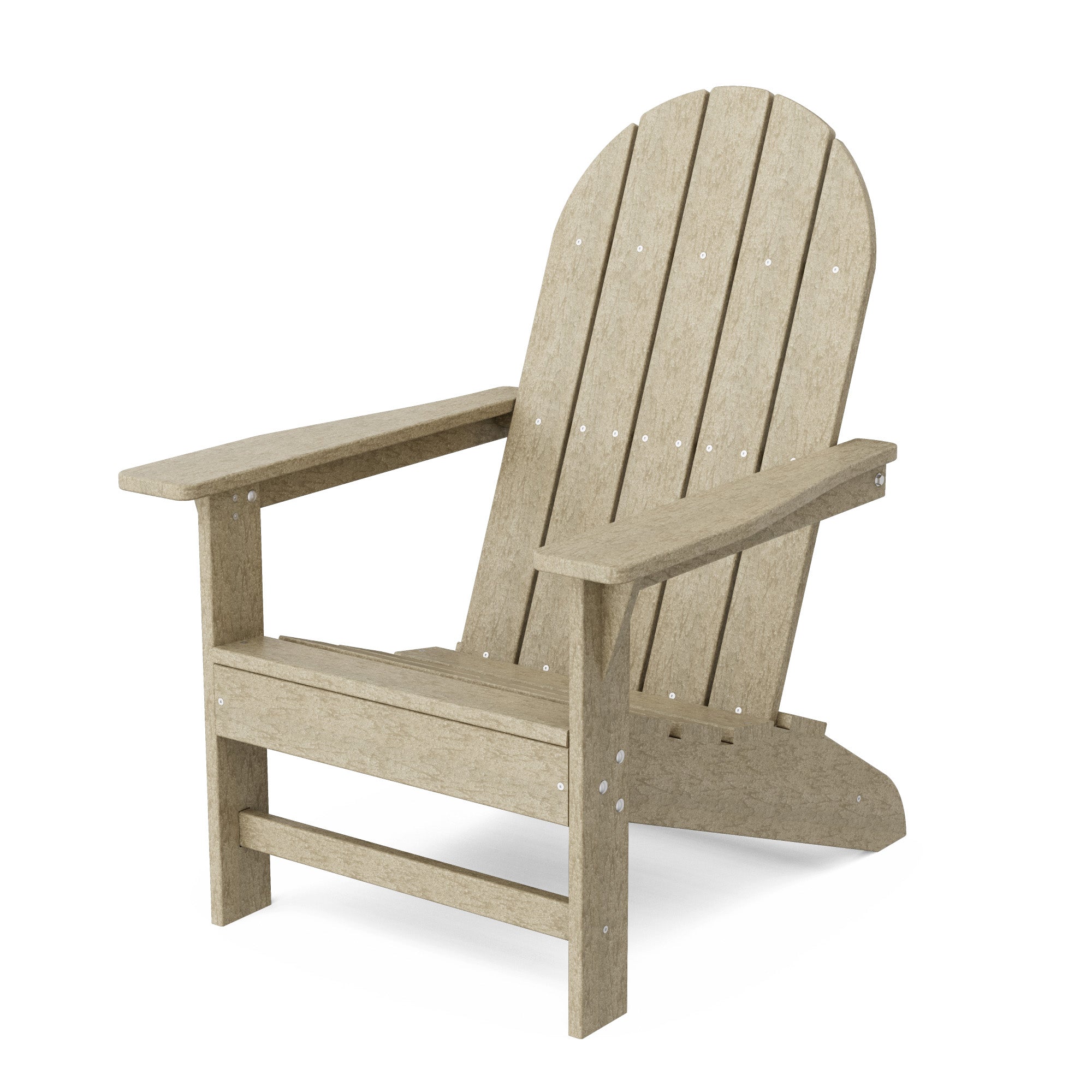 Freedom Modern Adirondack Chair & Side Table Set - Durable Outdoor Patio Furniture for Garden, Poolside, Deck, and Backyard Relaxation