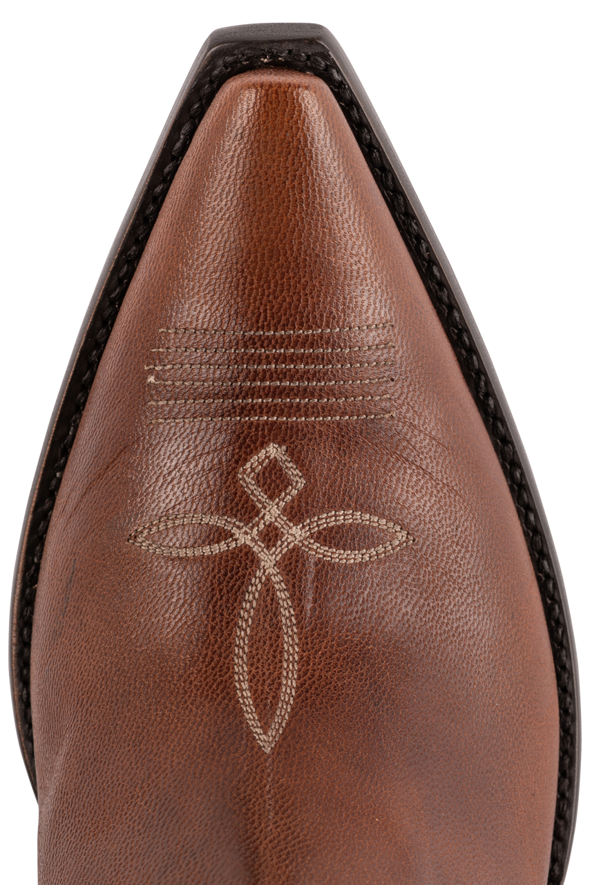 Old Gringo Double D Ranch Cattleman Boots - Brown Leather Cowboy Boots for Men & Women | Perfect for Western Rides, Country Music Festivals & Casual Wear