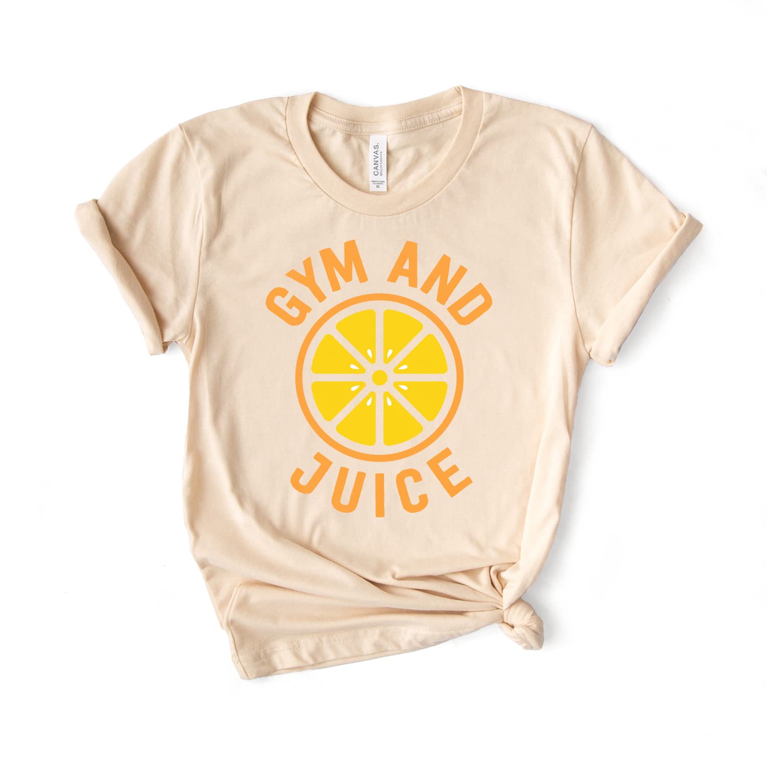 Gym And Juice Funny Workout T-Shirt - Softstyle Unisex Brunch Tee for Gym, Parties & Casual Wear - Comfortable Fitness Shirt for Men & Women