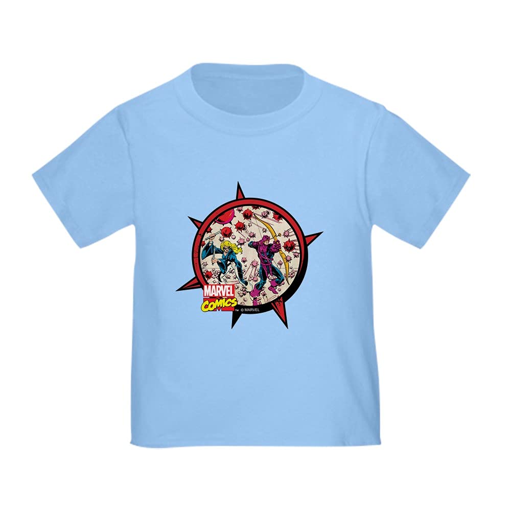 Hawkeye Marvel Series Toddler T-Shirt - Soft Cotton Kids Tee for Boys & Girls | Perfect for Playdates, Birthday Gifts & Superhero Costumes