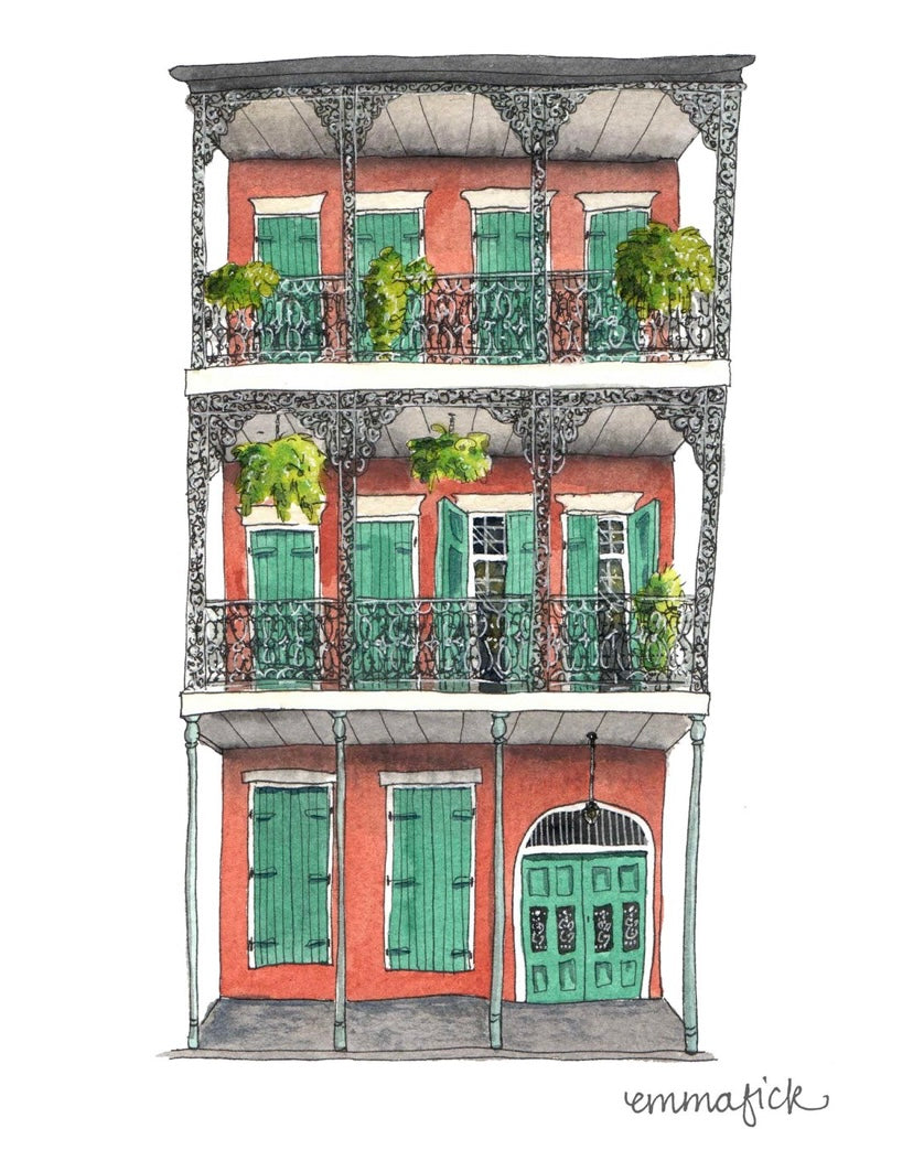 Emma Fick Print - Handmade Art Prints for Home Decor | Wall Art for Living Room, Bedroom & Office