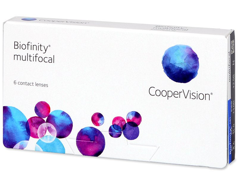 Biofinity Multifocal Contact Lenses - Monthly Disposable for Presbyopia - Comfortable & Breathable - Perfect for Work, Reading & Daily Activities