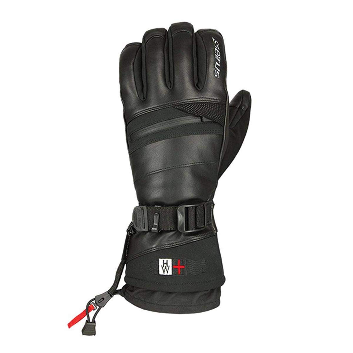 Seirus Women's Heatwave Plus Ascent Gloves - Black, Large - Winter Sports & Outdoor Activities Gloves for Skiing, Snowboarding & Cold Weather Protection