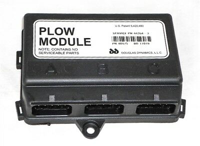 SnowEx 44354 3 Plow Module - Heavy Duty Snow Plow Attachment for Trucks & SUVs | Perfect for Winter Driveway & Parking Lot Snow Removal