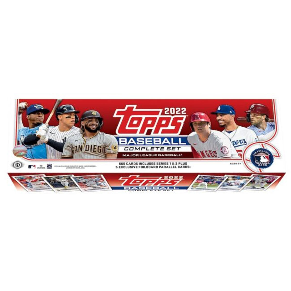 2022 Topps Complete Baseball Card Set - 660 Cards Including Rookies & Stars - Perfect for Collectors, Investors & Fantasy Baseball Fans