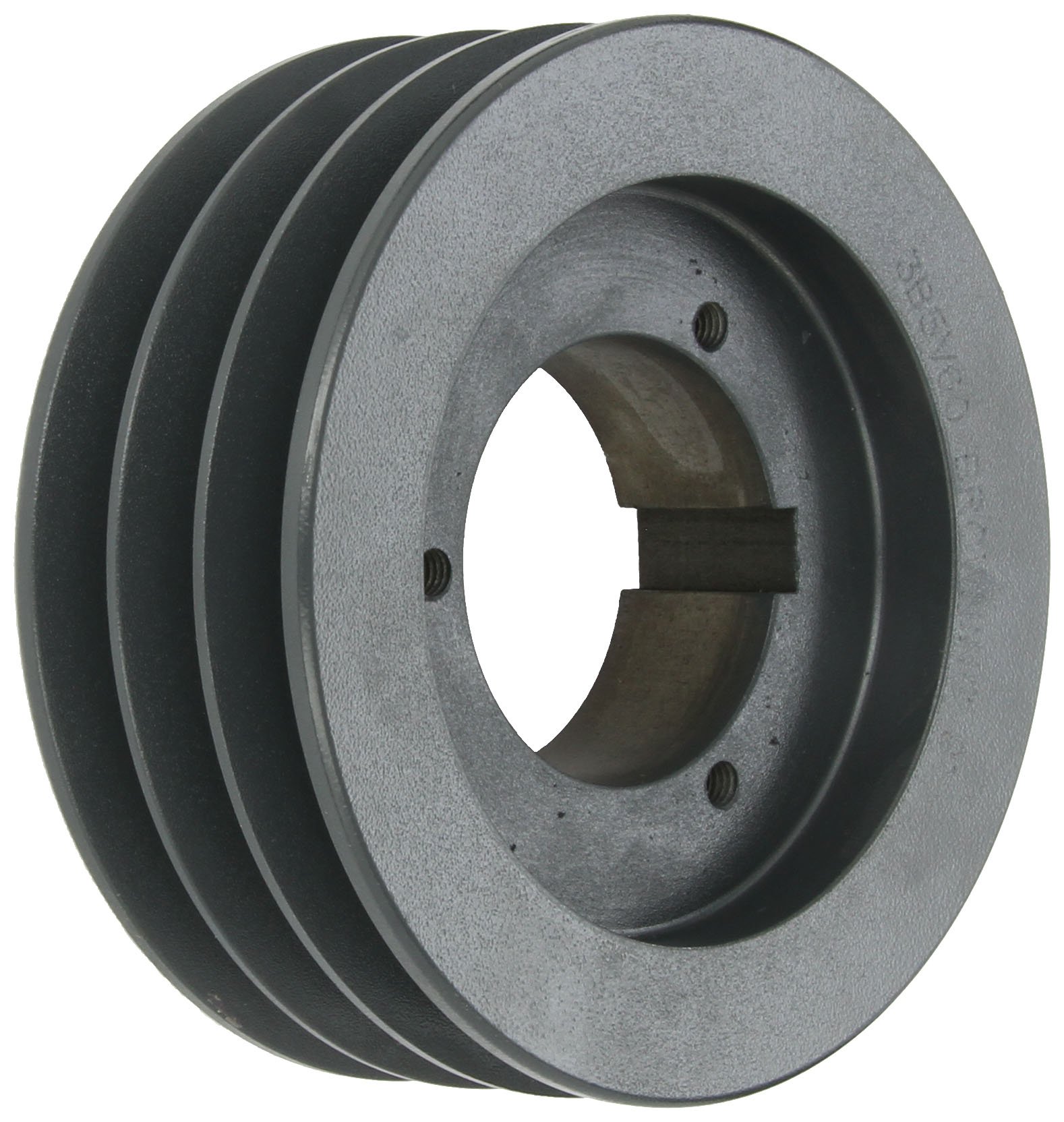 Browning 3B5V60 Cast Iron Split Taper Sheave - 3 Groove A/B/5V Belt Compatible with B Bushing | Industrial Machinery & Power Transmission Replacement Part