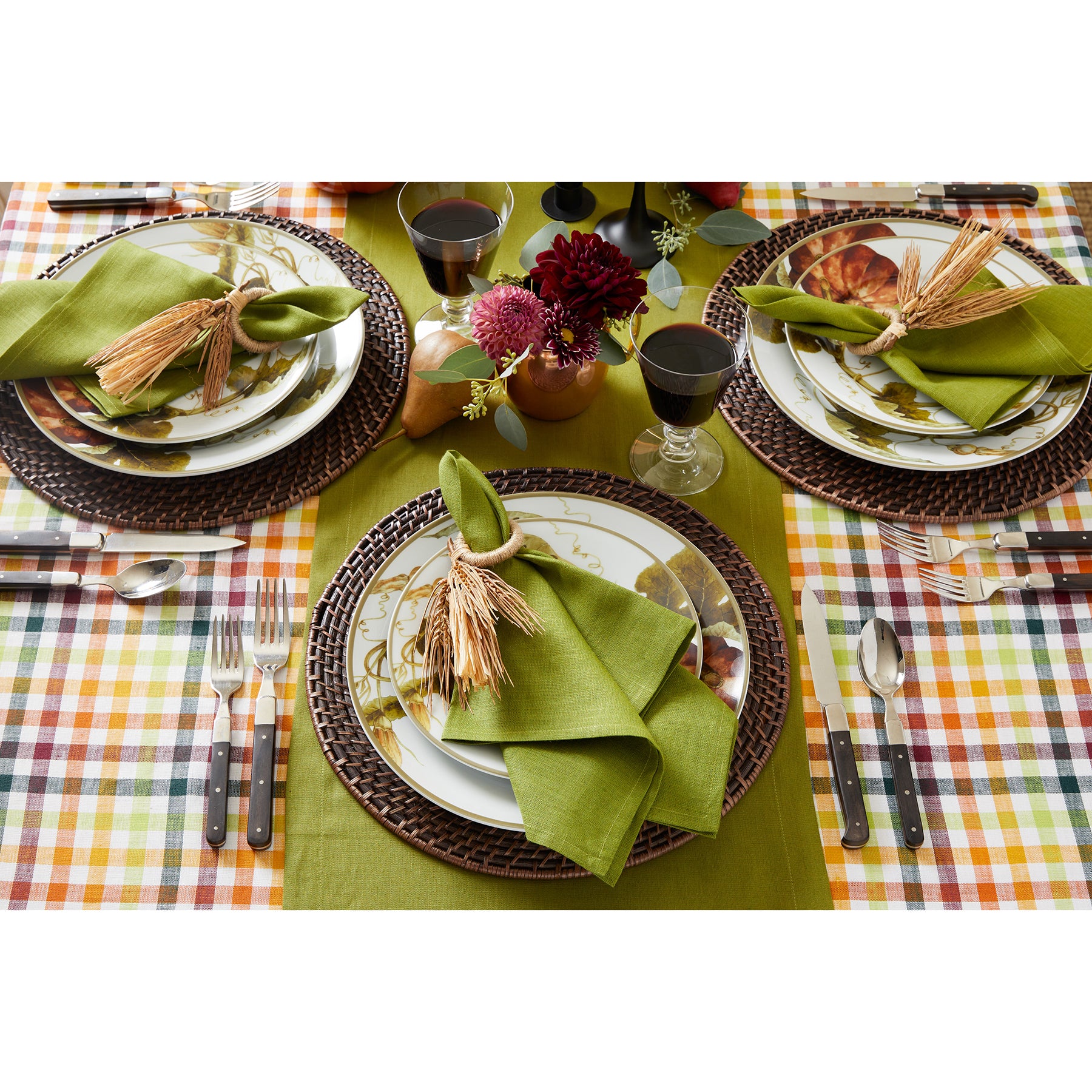 Premium Linen Napkins for Dining - Eco-Friendly & Elegant Table Linens for Weddings, Parties, and Everyday Use