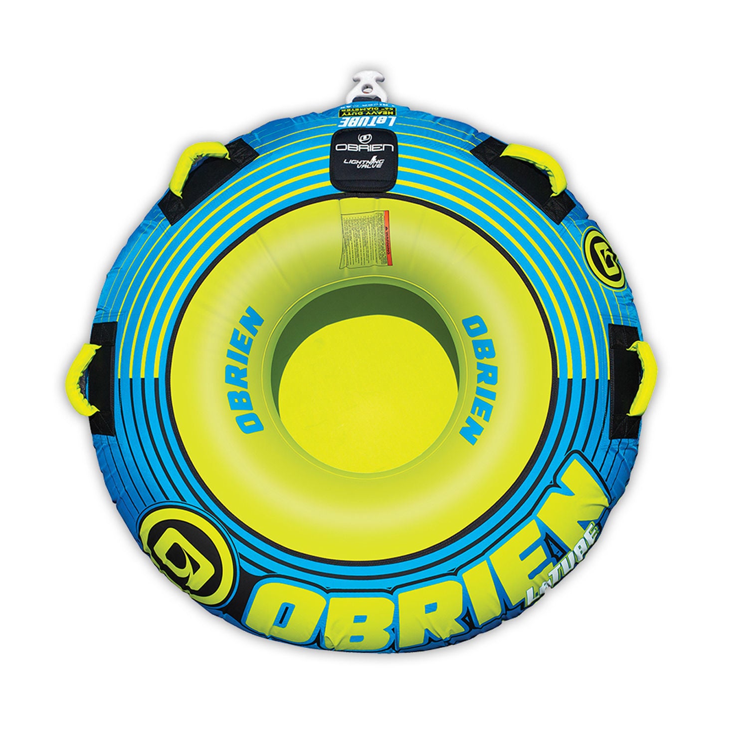 O'Brien LeTube Towable Tube for 1 Rider - High-Speed Water Sports Inflatable Tube for Lakes & Rivers - Perfect for Summer Fun & Family Outdoors