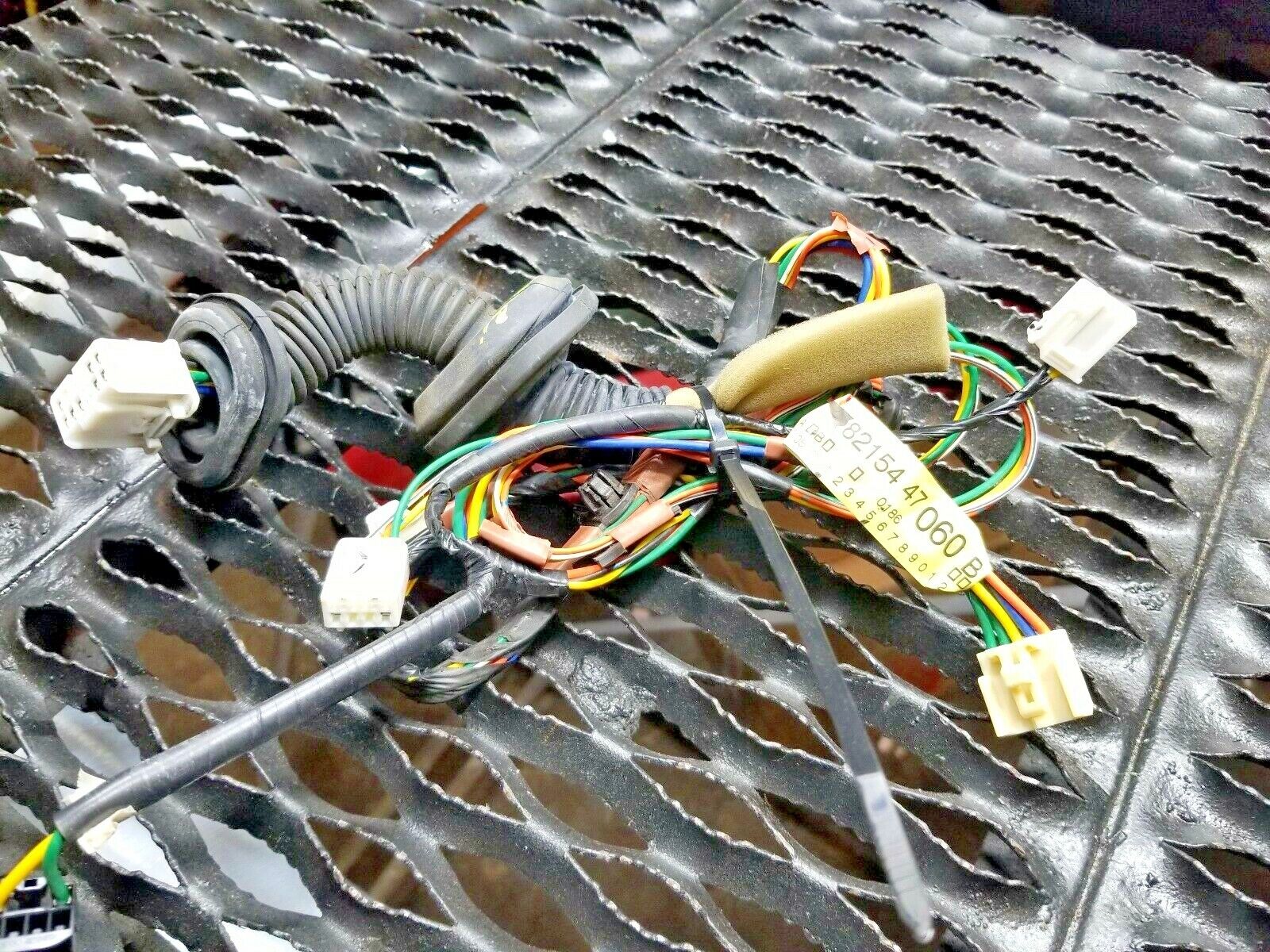 2004-2009 Toyota Prius Right Rear Passenger Side Door Wire Harness OEM Replacement - Perfect for Electrical Repairs & DIY Car Maintenance