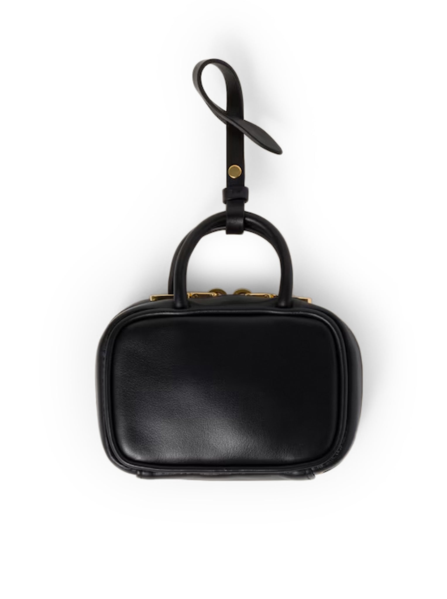 Miu Miu Leather Trick Shoulder Bag in Black - Stylish & Elegant Women's Handbag for Work, Travel & Evening Out