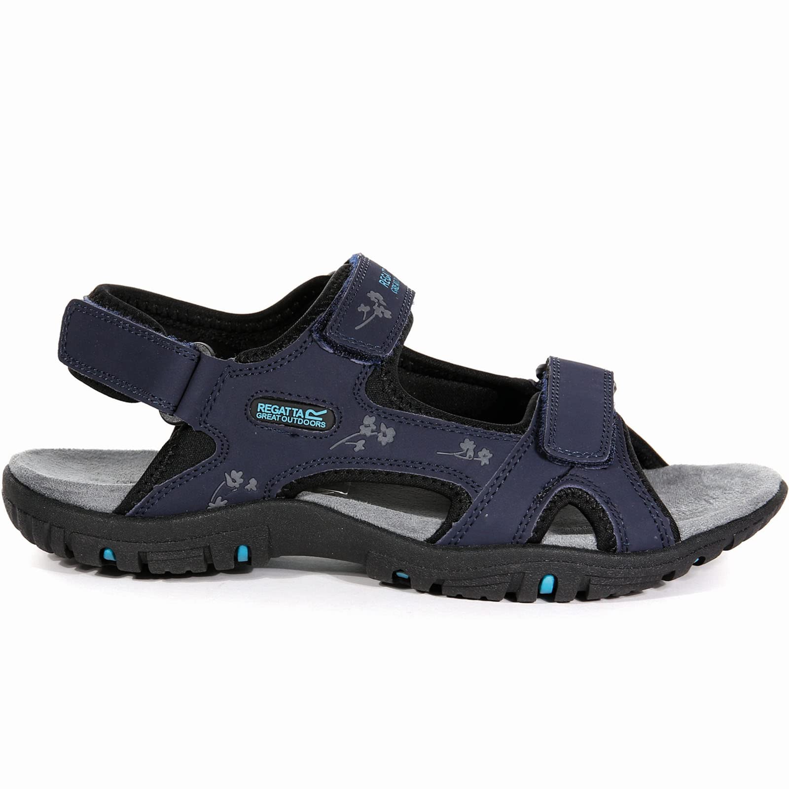 Regatta Women's Haris Walking Sandals - Comfortable Hiking & Travel Sandals for Women - Lightweight Outdoor Footwear for Walking, Beach & Casual Wear