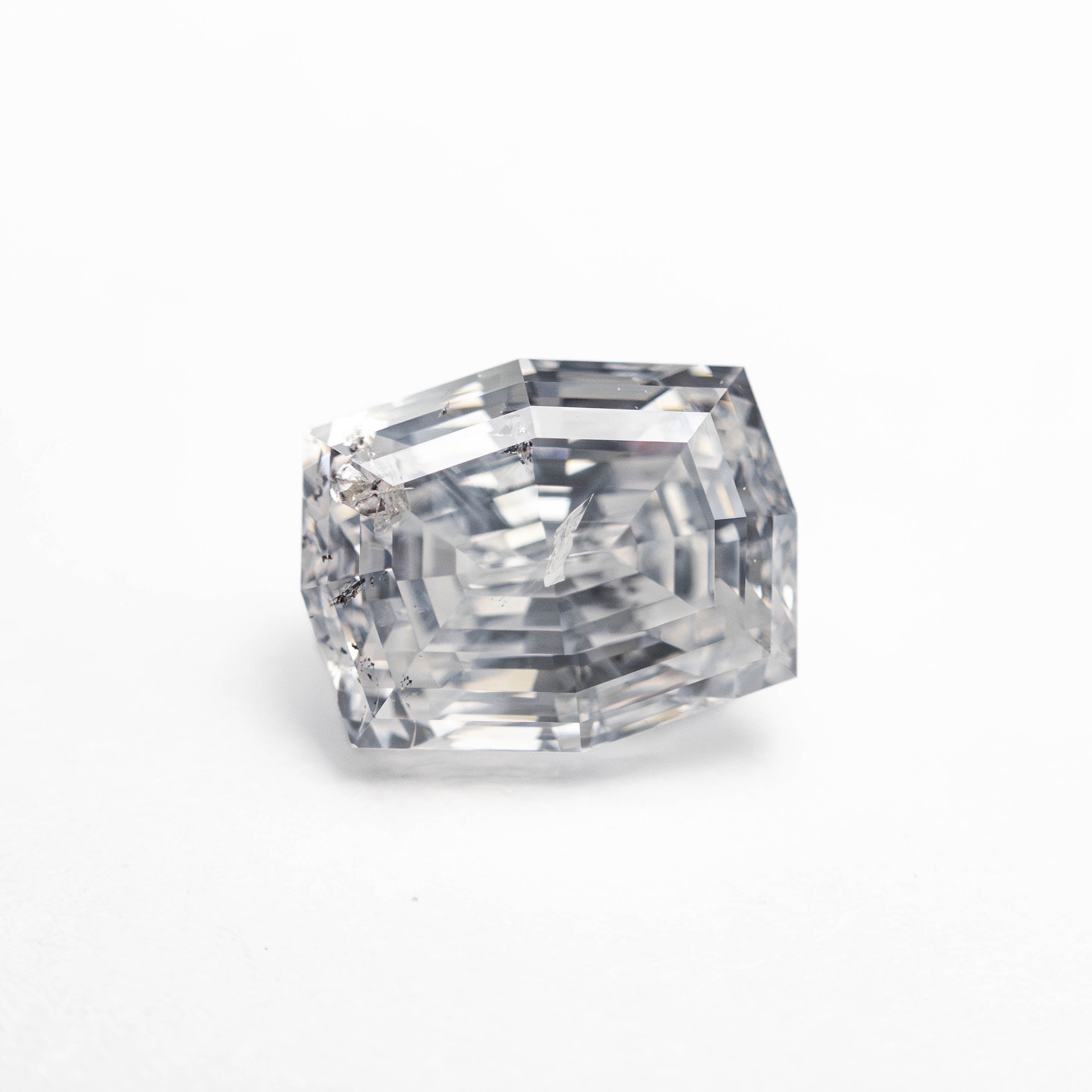 1.62ct GIA Certified Geo Cushion Step Cut Diamond (7.48x5.94x4.33mm, I2 Color) - Elegant Engagement Ring Center Stone for Wedding & Anniversary Jewelry