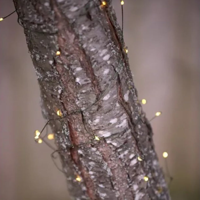 Solar Powered LED String Lights - 50ft Green Outdoor Fairy Lights for Garden, Patio, Wedding & Party Decor - Weatherproof & Energy Efficient