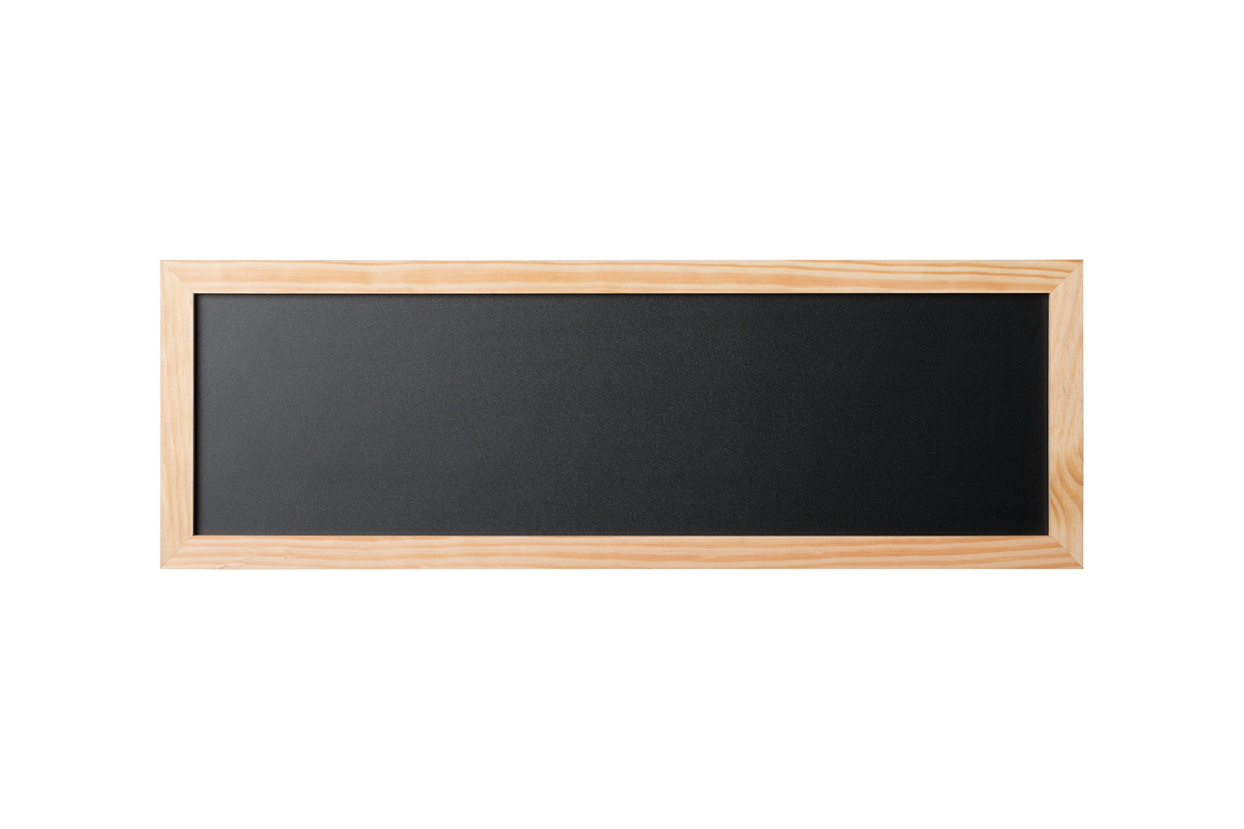 Premium Blackboard Chalkboard 20X60 cm with Wooden Frame - Ideal for Classrooms, Restaurants, and Home Decor