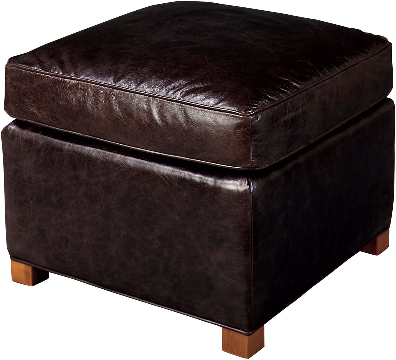 Premium French Roast Ottoman - Luxurious Tufted Footstool for Living Room, Bedroom & Lounge - Perfect for Relaxing, Reading & Decorating