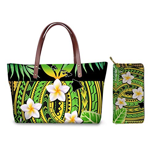 Polynesian Flowers Pattern