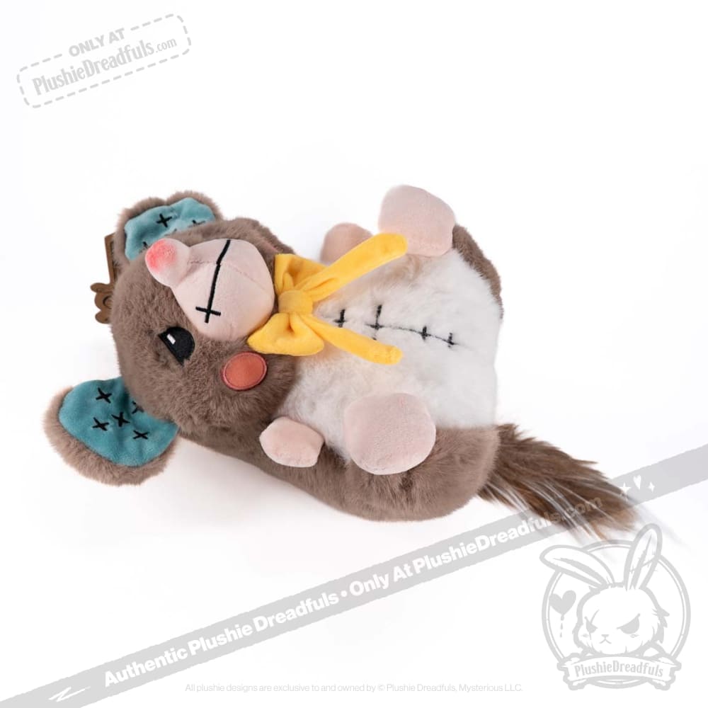 Victorian Style McGee's Dormouse Plush Toy - Cute Stuffed Animal for Kids & Collectors | Perfect for Nursery Decor, Gift Giving & Themed Parties