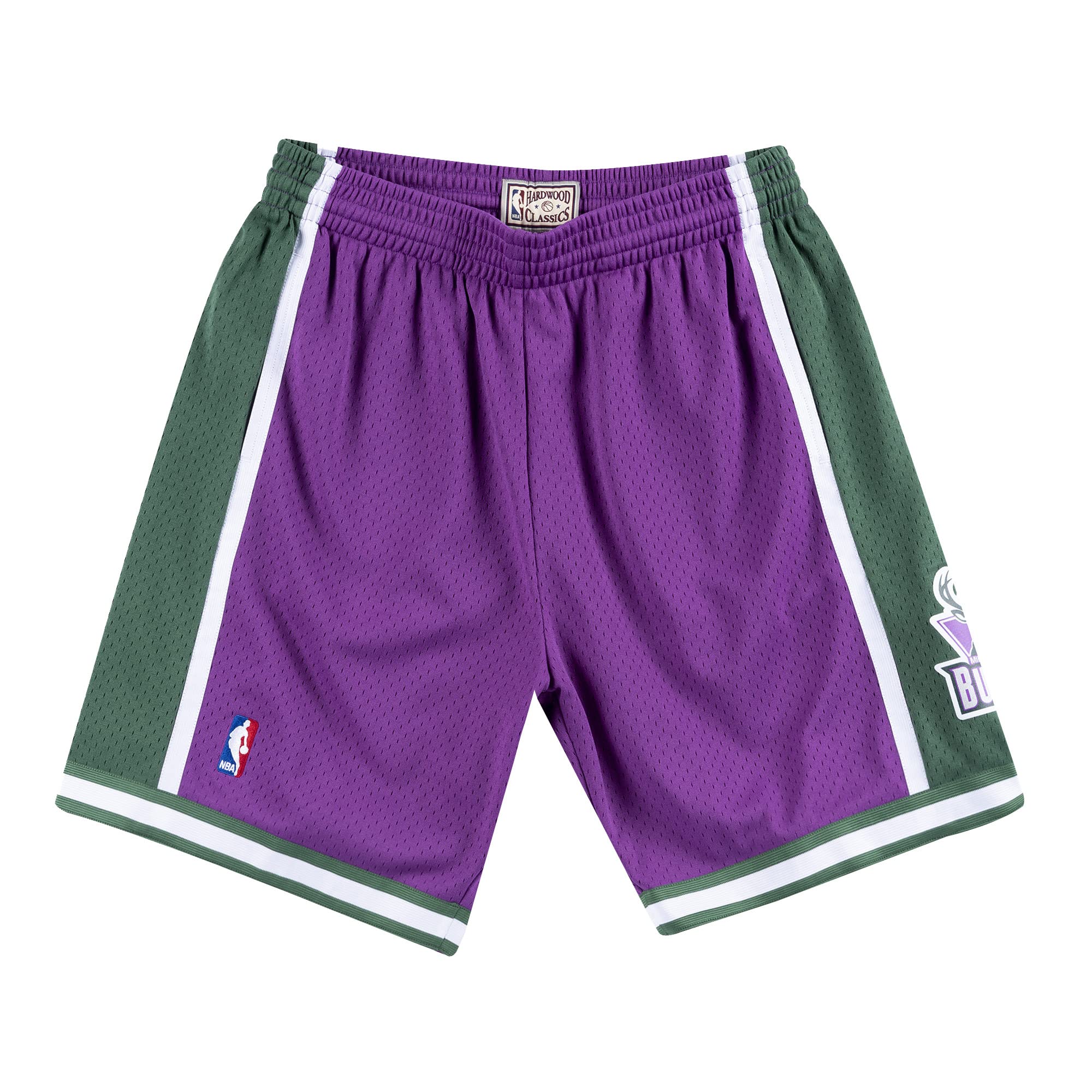Milwaukee Bucks 2000-01 Authentic NBA Swingman Shorts for Men - Basketball Game, Gym Workout & Casual Wear