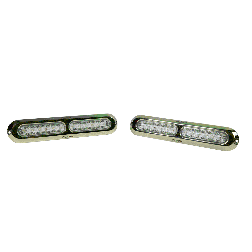 60W RGB Underwater Transom Light for Boats - Waterproof Marine LED Lighting for Night Fishing, Docking & Underwater Illumination