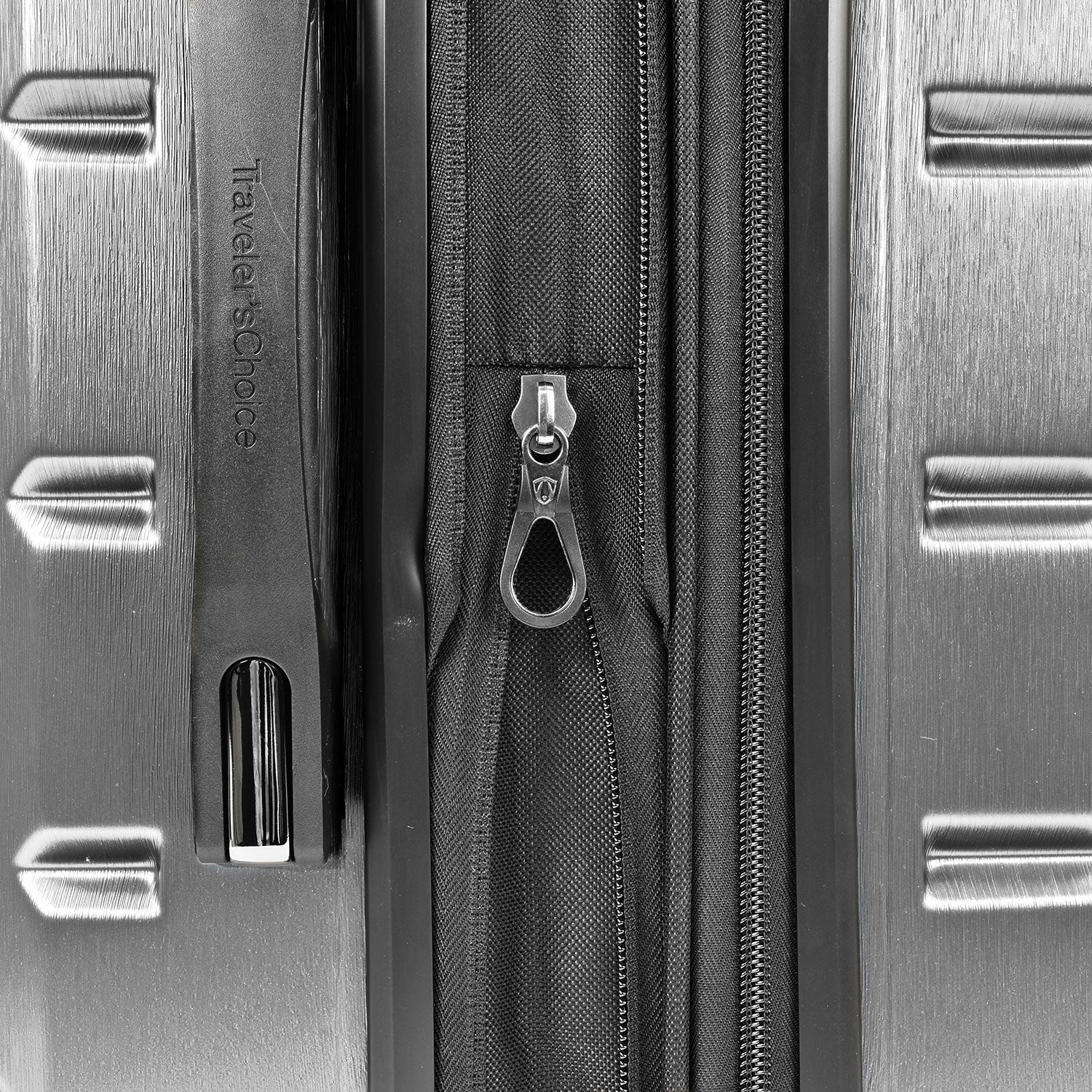 Silverwood II 3-Piece Luggage Set - Lightweight Spinner Suitcase with TSA Lock, Durable Hardshell Carry-On & Check-In Bags for Travel, Business Trips & Vacations
