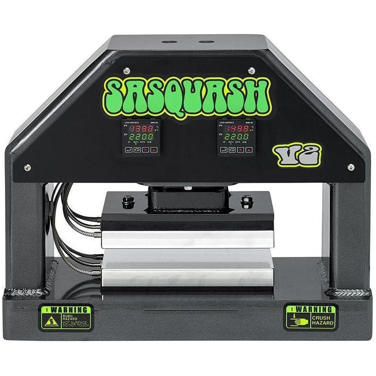 Sasquash V2 15 Ton Hydraulic Rosin Press Machine for Home & Commercial Use - Extract Cannabis Oil, CBD, Hemp, Rosin - Perfect for DIY Concentrates & Essential Oils