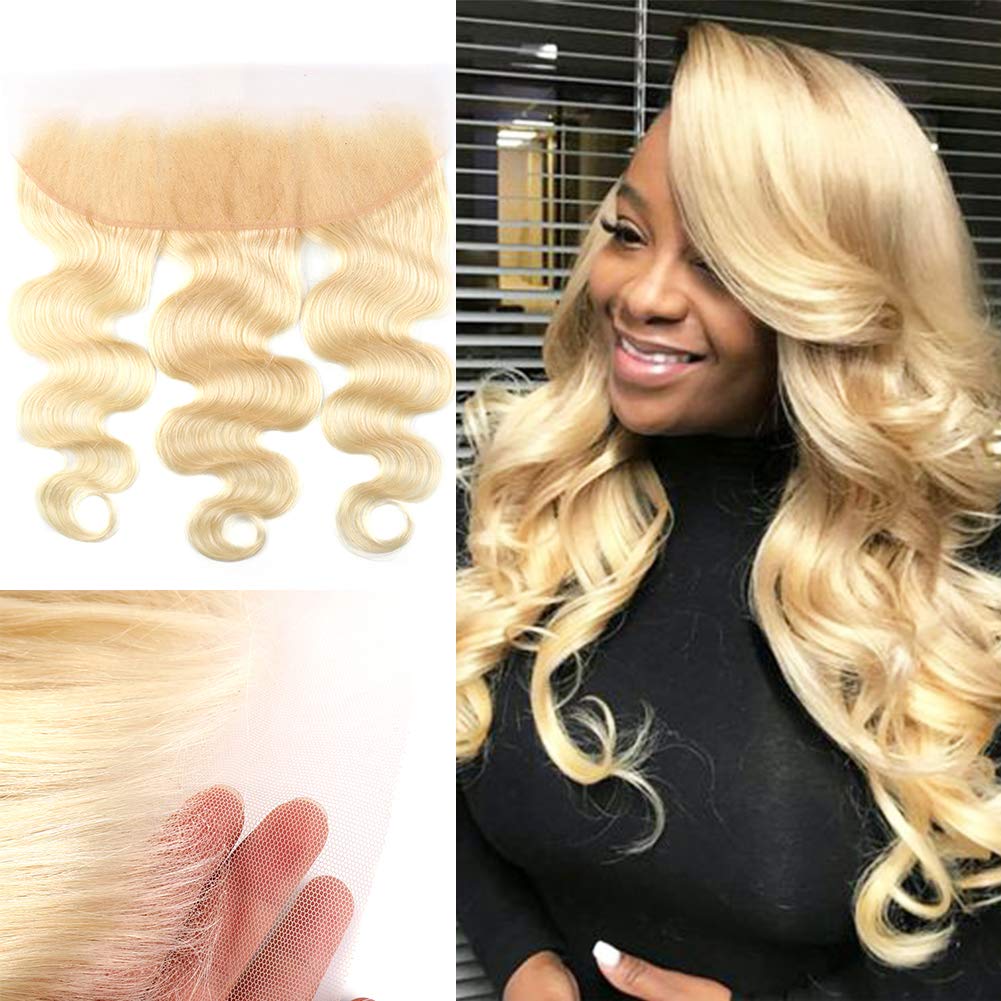 613 Lace Frontal Closure Body Wave with Baby Hair - 12