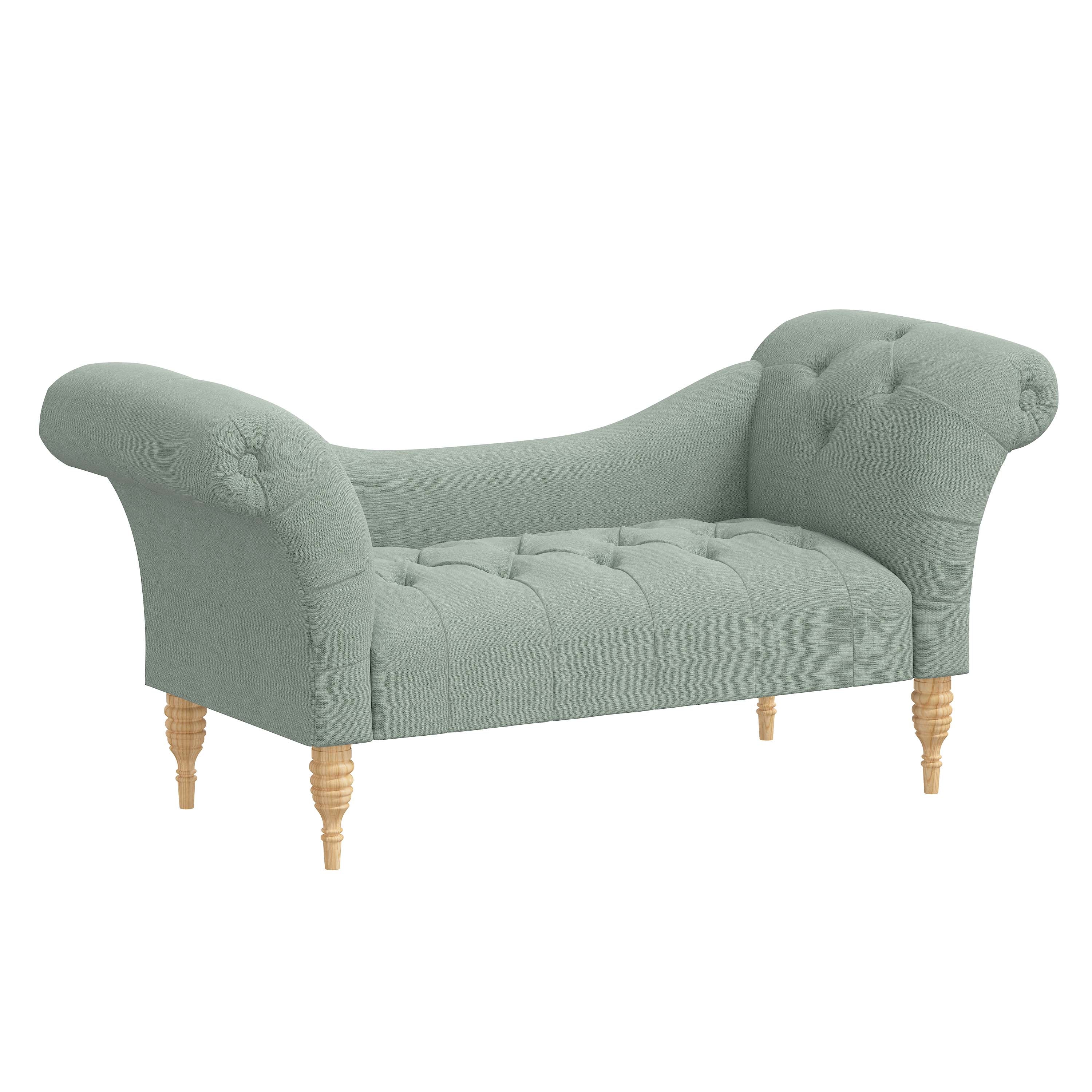 Orwell Settee - Modern Upholstered Sofa for Living Room, Lounge & Office - Comfortable 3-Seater Couch with Sturdy Wooden Frame - Perfect for Small Spaces & Home Decor