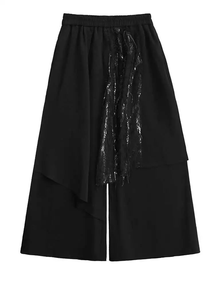 black pants