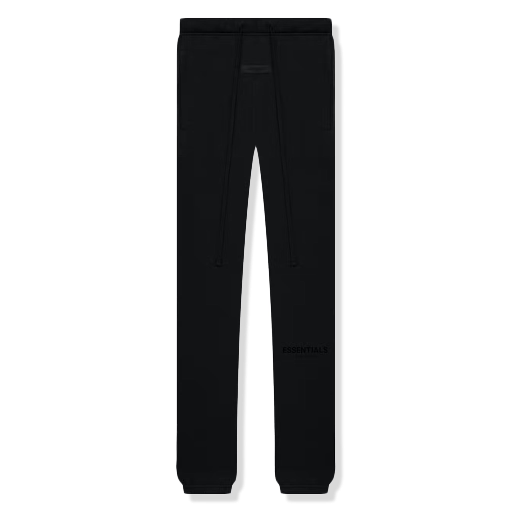 Fear Of God Essentials Black Sweatpants for Men (SS22 Collection) - Comfortable Lounge Pants for Casual Wear, Gym, and Street Style