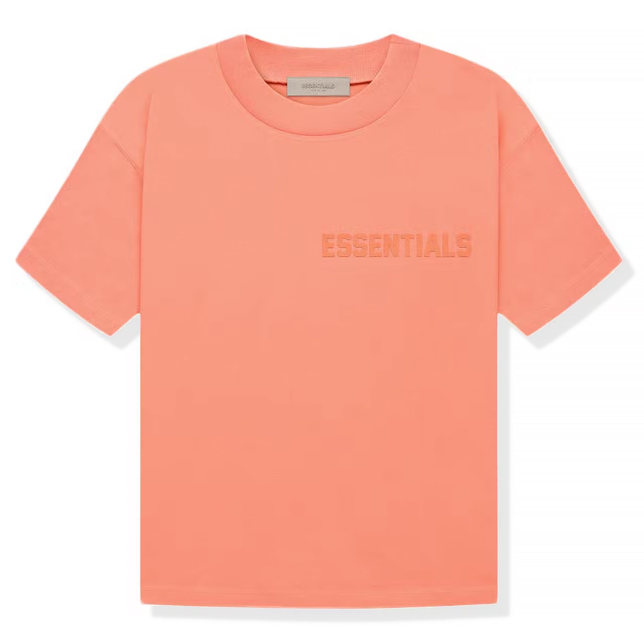 Fear Of God Essentials Coral T-Shirt (FW22) - Men's Casual Streetwear Tee for Everyday Wear & Layering