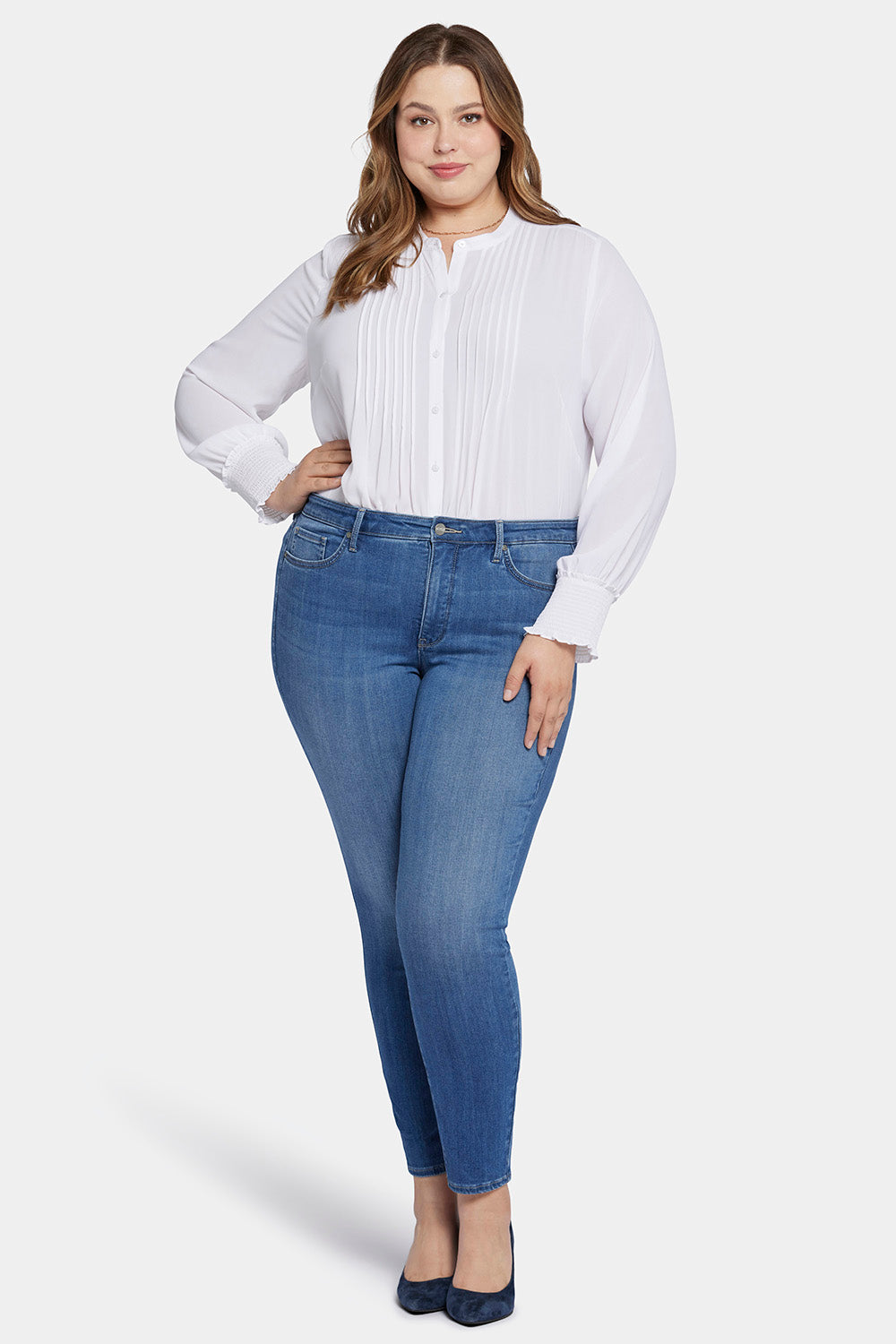 Fairmont Ami Skinny Jeans for Women - Plus Size High Waisted Stretch Denim Pants | Perfect for Casual Wear, Office Outfits & Night Out