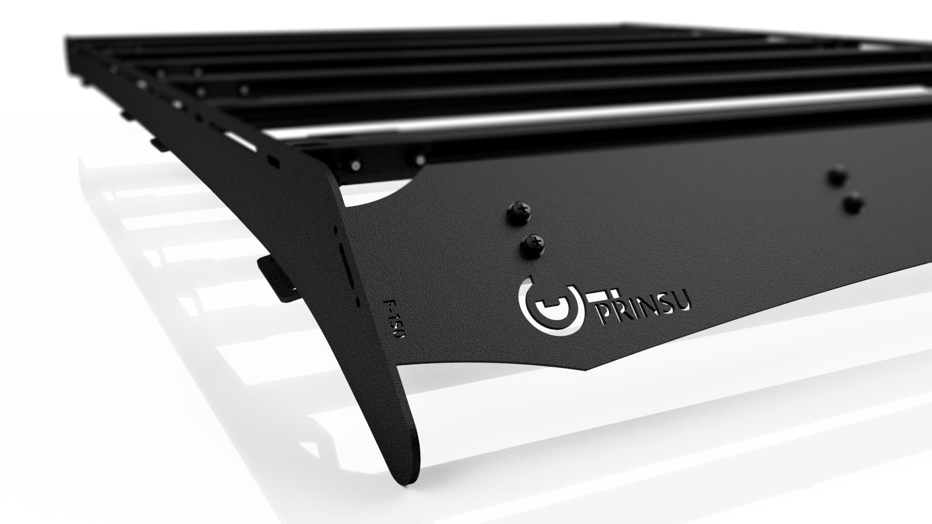 Prinsu Design Studio Roof Rack for 2015-2018 Ford F150 Crew Cab - Heavy Duty Aluminum Alloy Rack System for Off-Roading, Camping & Outdoor Adventures