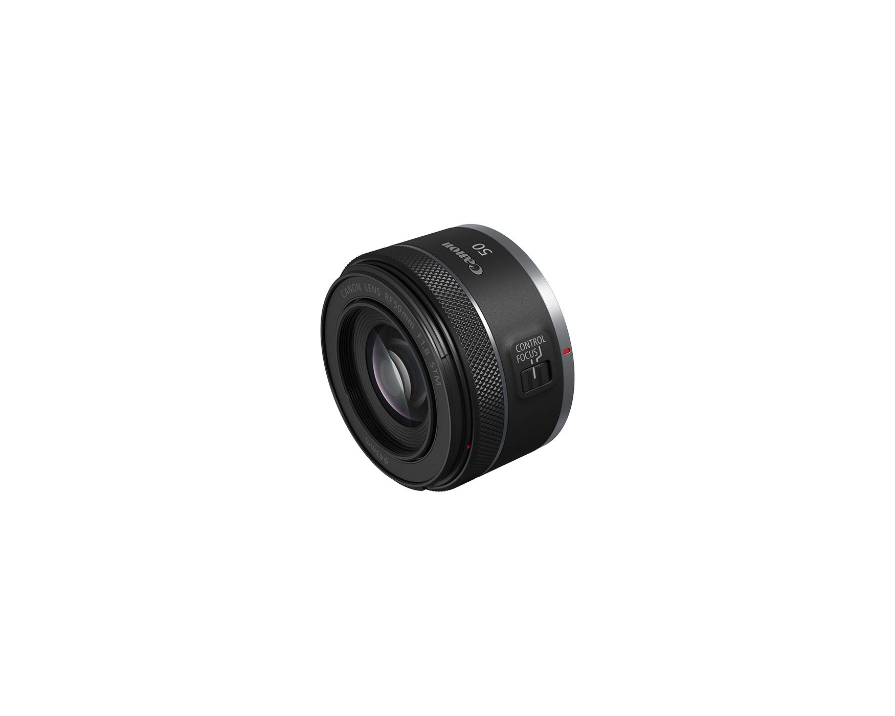 Canon RF 50mm F1.8 STM Lens for EOS R/RP/R5/R6 - Full Frame Mirrorless Camera | Fast Aperture Portrait & Low Light Photography | Renewed Black (4515C002) | Perfect for Travel, Street & Event Photography