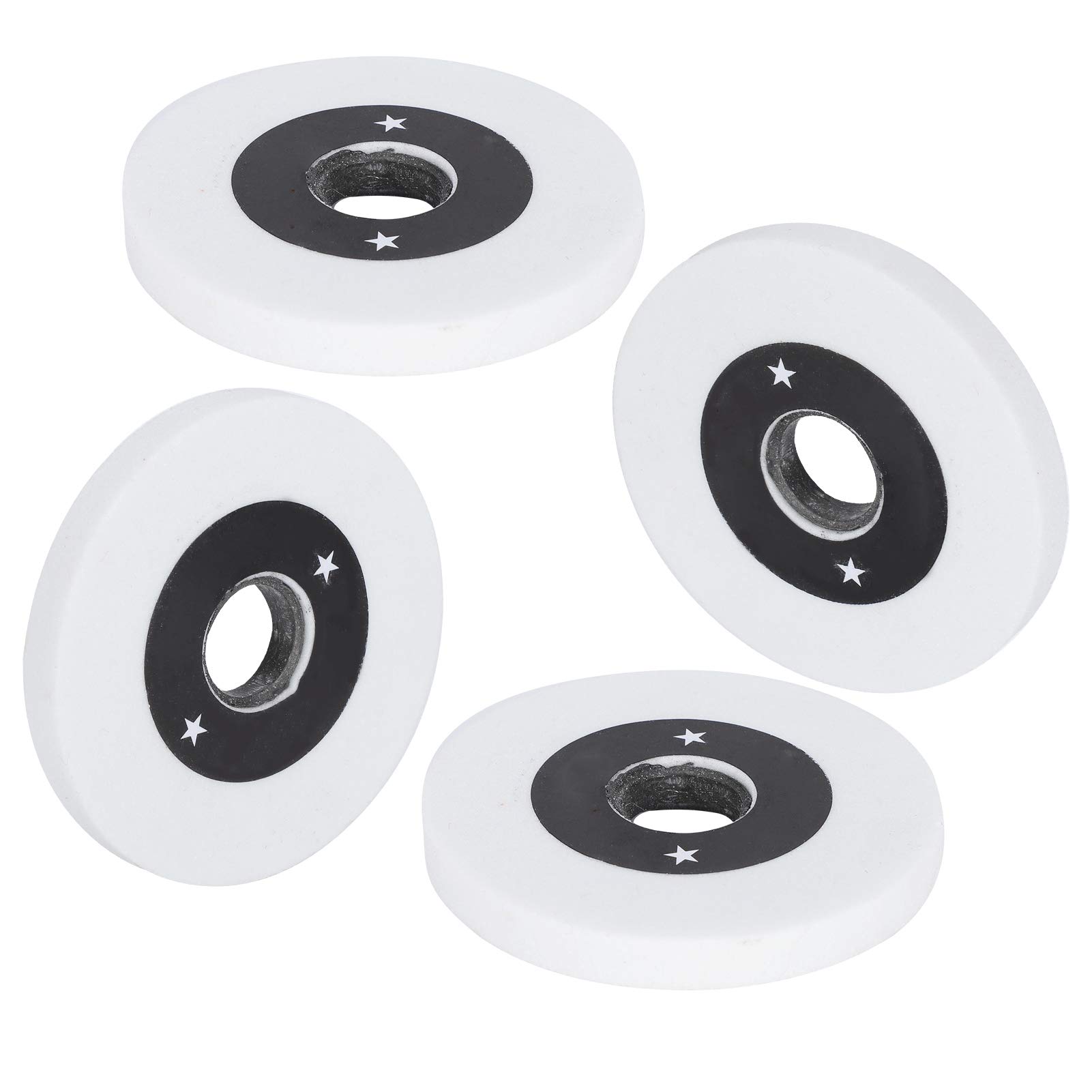 4-Piece Grinding Flat Wheels & Peeler Wheels Set for Shovel Paper Machine - Sharp Grinder Cutter Tool for DIY Crafting, Woodworking & Metalworking Projects