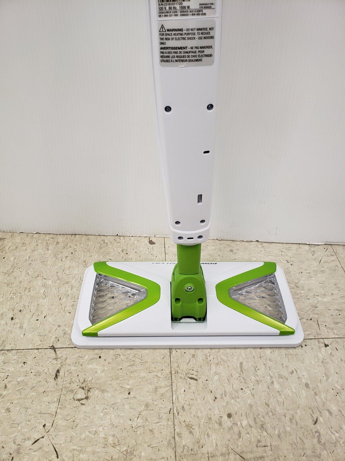 Bissell 2814N Hard Floor Steam Cleaner - Powerful Steam Mop for Tile, Laminate & Hardwood Floors - Perfect for Kitchen, Bathroom & Pet Areas Cleaning