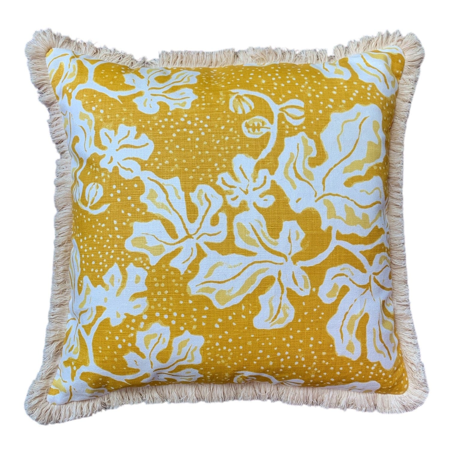 Elsternwick Sunshine 55x55cm Decorative Throw Pillow Cover - Soft Square Cushion for Sofa, Bed, Living Room & Outdoor Decor