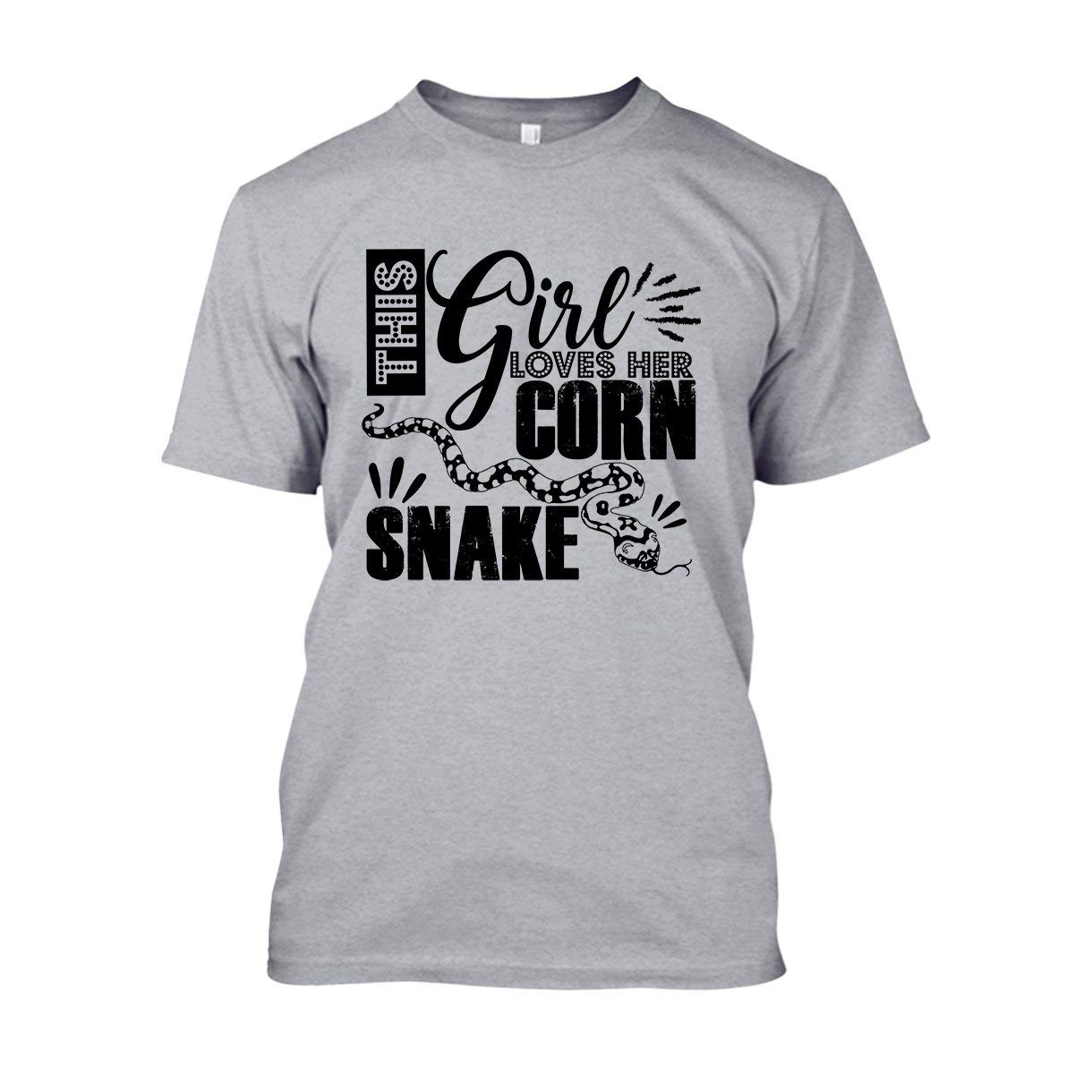 Corn Snake Lover T-Shirt for Men & Women - Cute Reptile Pet Owner Tee - Perfect for Herpetology Enthusiasts & Animal Lovers