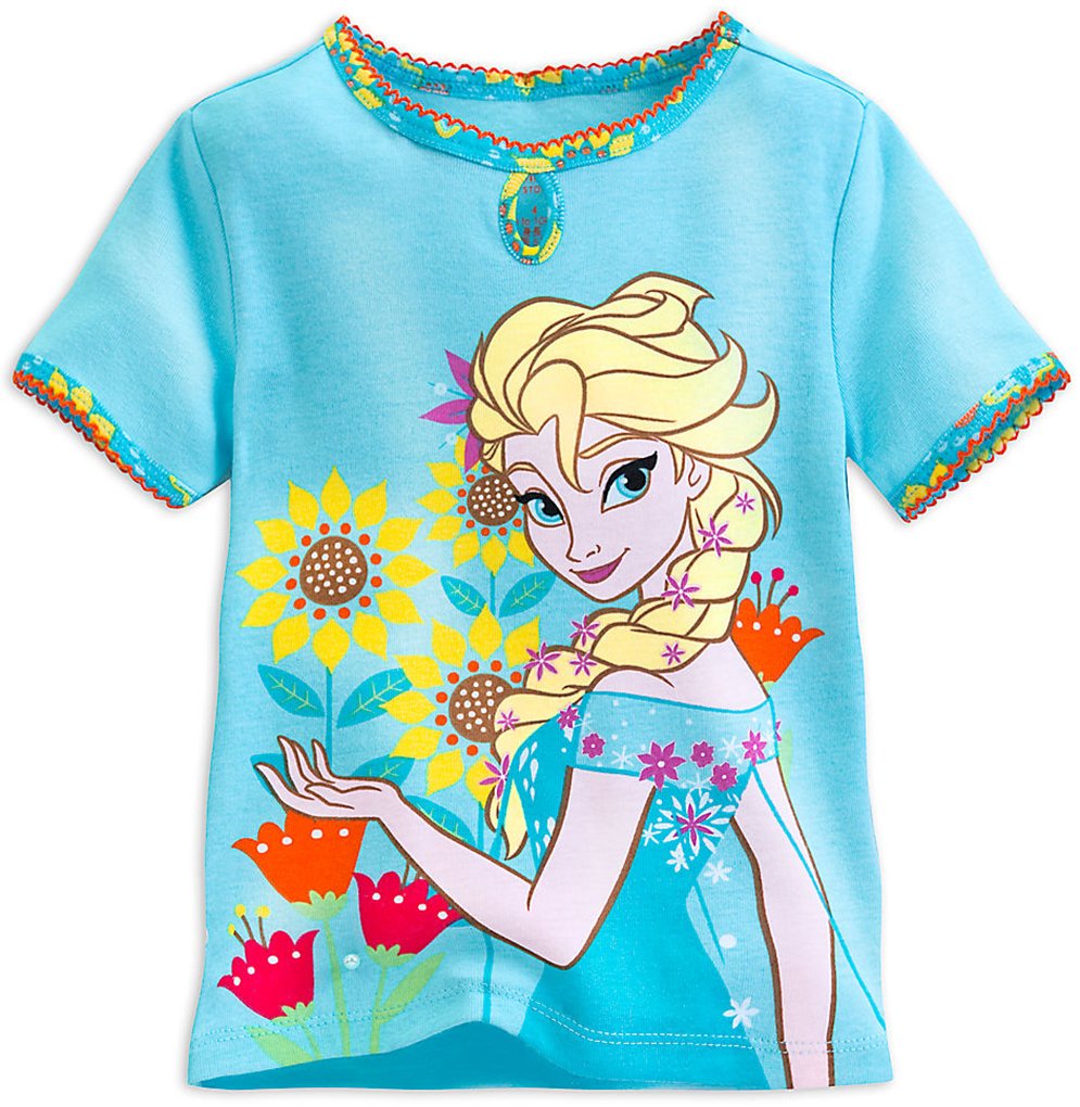Disney Frozen Elsa Big Girls Pajama Set - Size 7 Medium (7-8 Years) | Soft Cotton Sleepwear for Kids | Perfect for Sleepovers, Birthday Gifts & Movie Nights