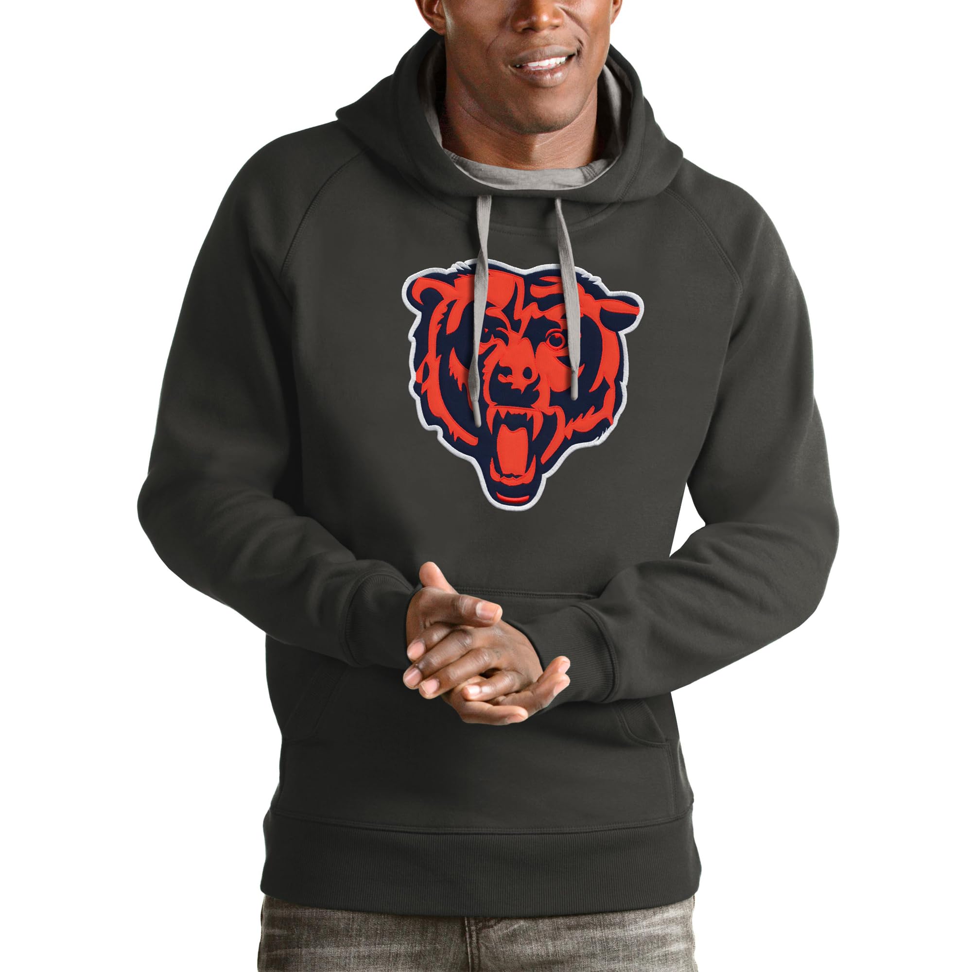 Antigua Men's Hoodie - Soft & Comfortable Pullover Sweatshirt for Casual Wear, Outdoor Activities & Gym