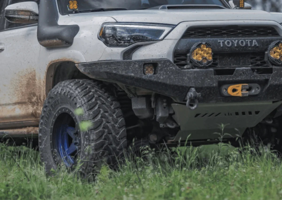 2010-2024 Toyota 4Runner Backwoods Adventure Mods Windshield Fluid Reservoir Guard Skid Plate - Off-Road Protection for Trail & Rock Crawling Adventures