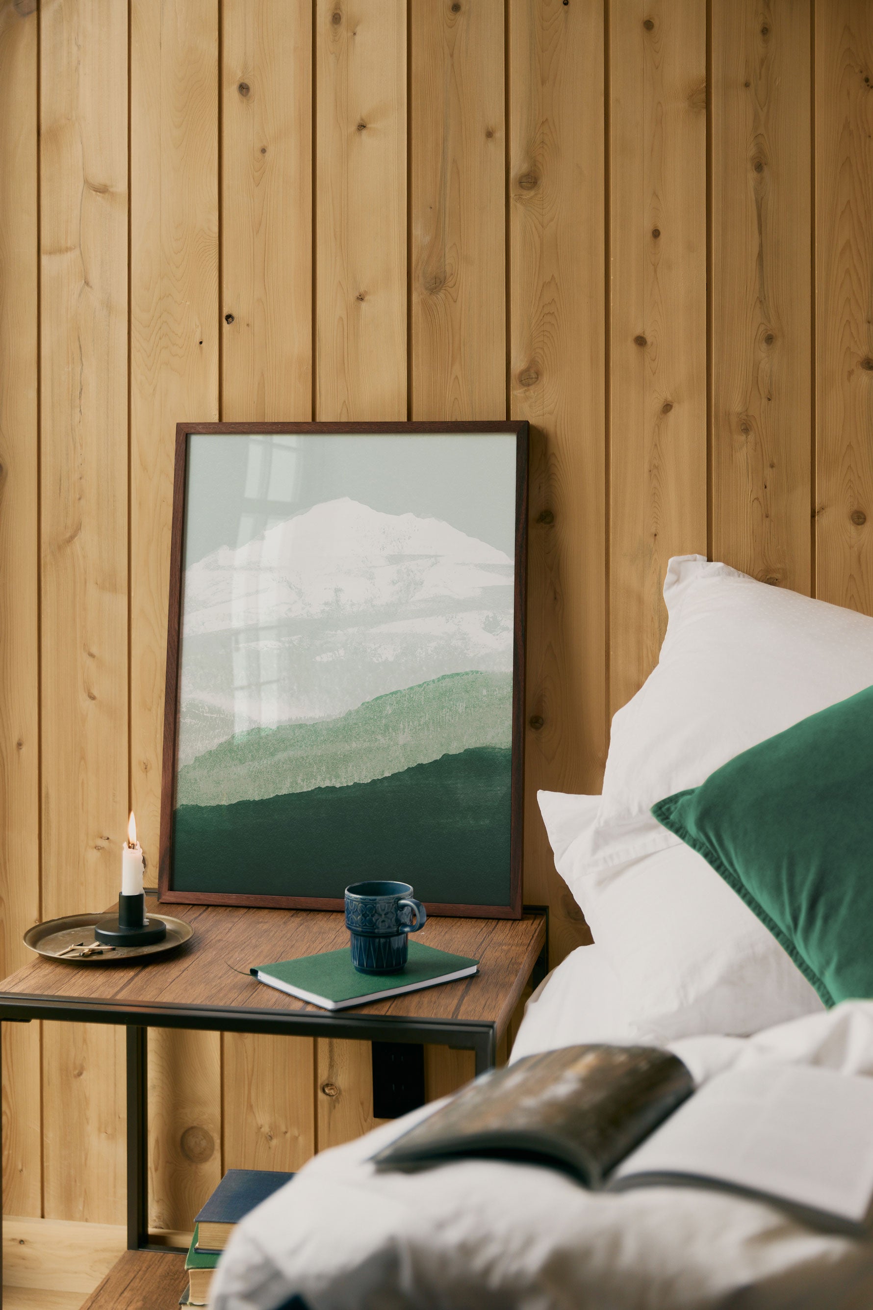 High-Altitude Mountain Landscape Poster - Wall Art Decor for Living Room, Bedroom & Office - Perfect for Home & Office Decor