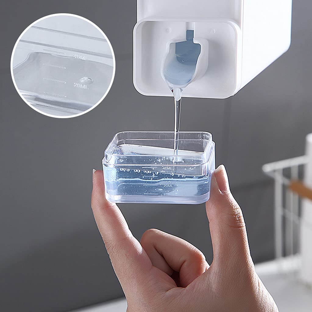 Eco-Friendly Refillable Laundry Detergent Bottles - Empty Reusable Containers for Bathroom & Washroom | Perfect for Liquid Soap, Shampoo, and Cleaning Supplies Storage