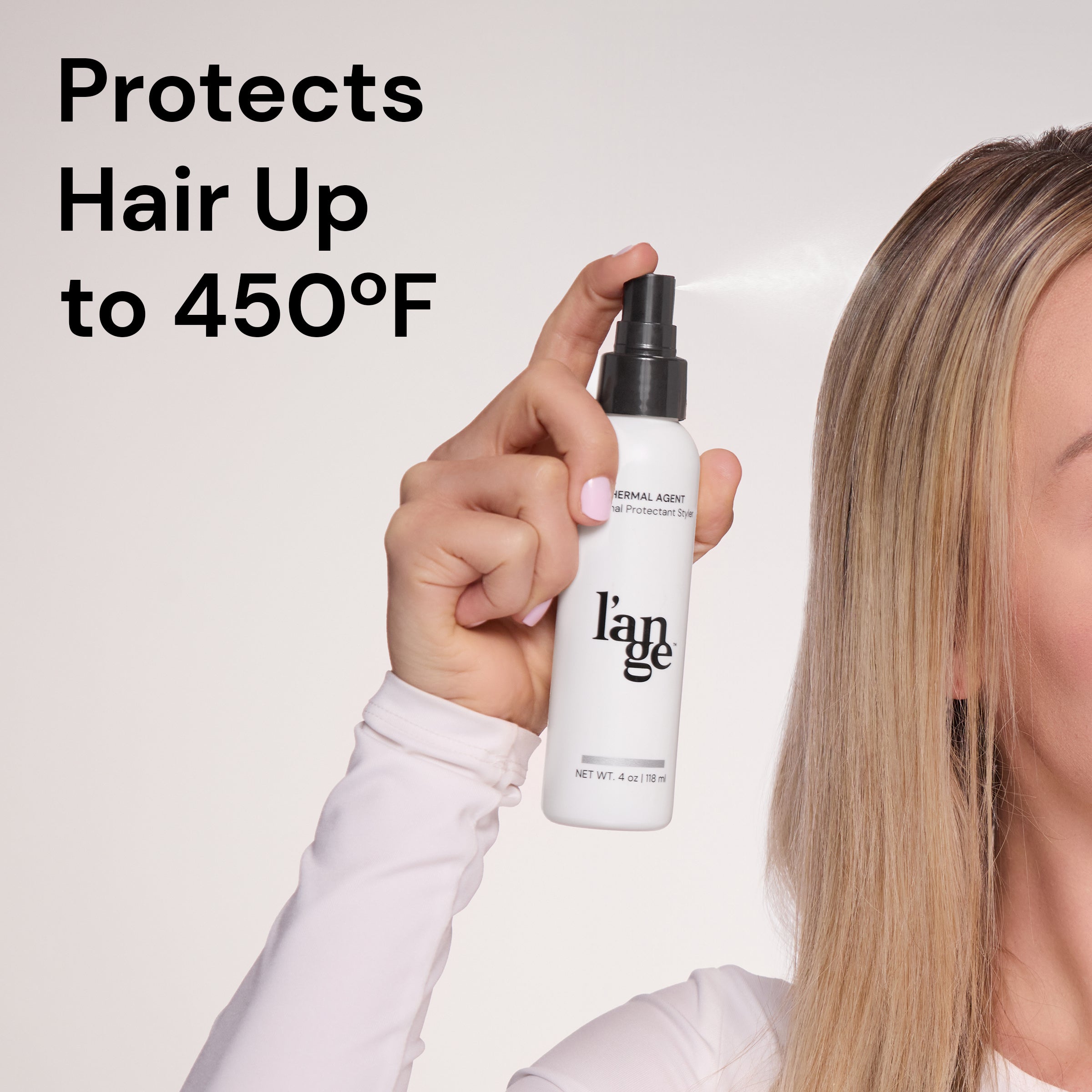 Thermal Protectant Styler for Hair - Heat Protectant Spray with Argan Oil & Keratin - Prevents Heat Damage for Straightening, Curling & Blow Drying - Salon Quality Styling Protection for Smooth, Shiny Hair
