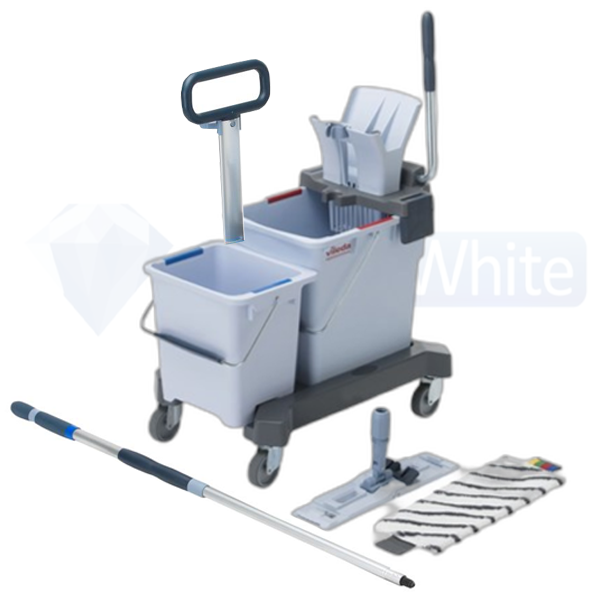 Vileda UltraSpeed Pro Mop - Lightweight Spin Mop System for Quick & Easy Floor Cleaning - Perfect for Hardwood, Tile & Laminate Floors