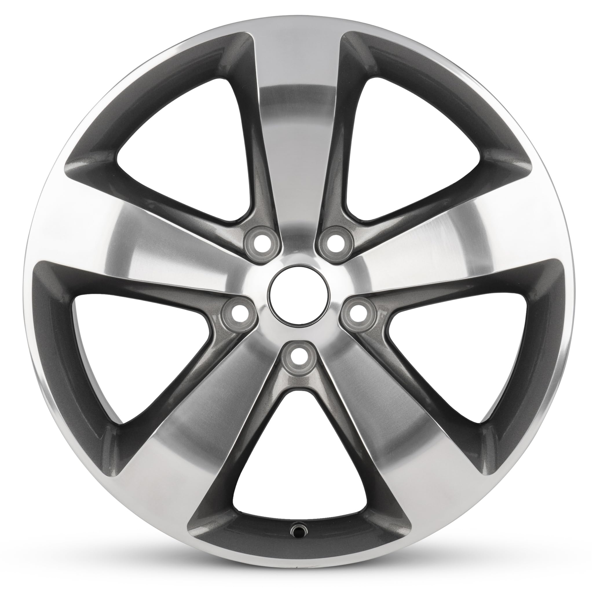 20 Inch Gun Metal Machine Cut Alloy Wheels for 2014-2016 Jeep Grand Cherokee - Direct OE Replacement - Road Ready Car Rims - Perfect for Off-Roading & Urban Driving