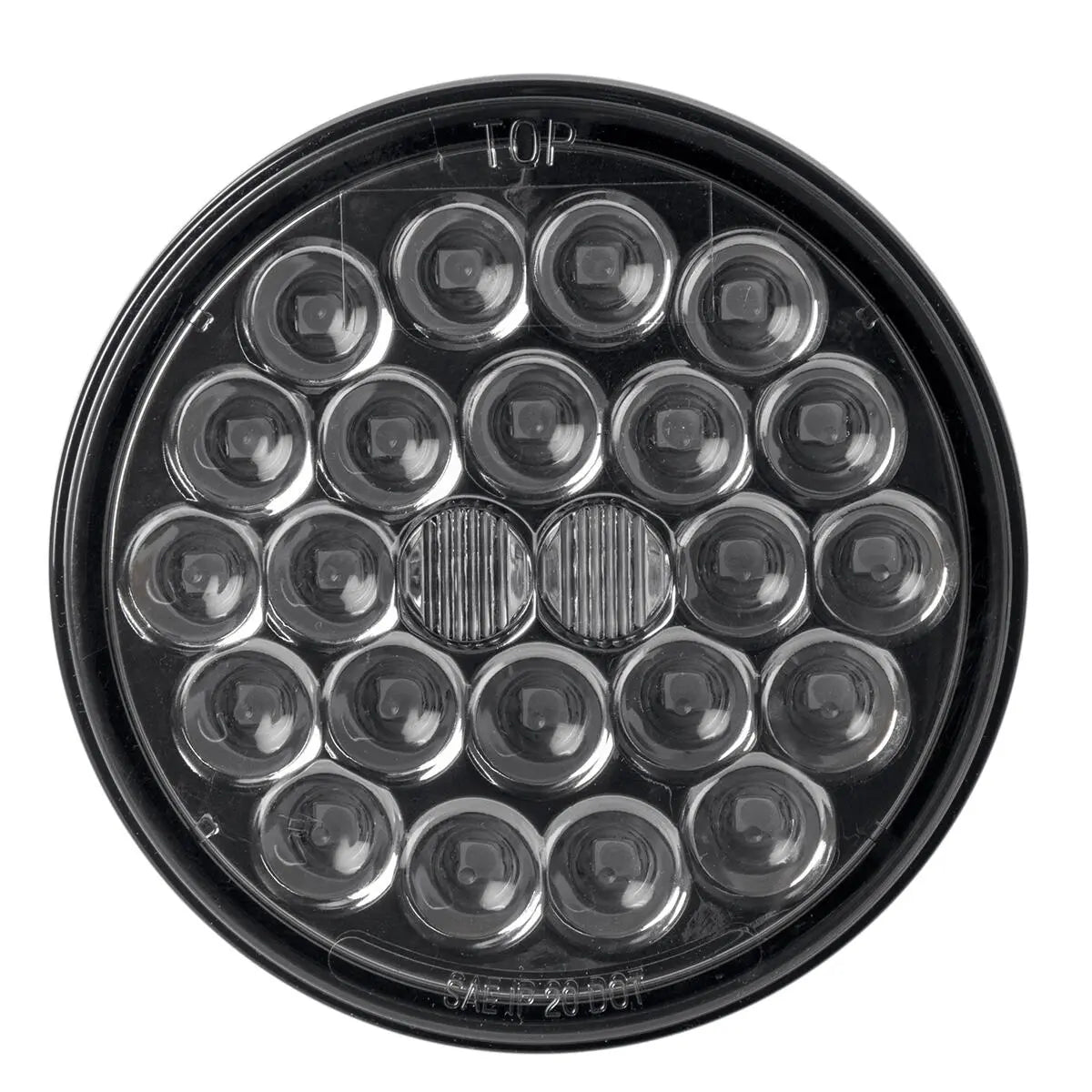 4-Pack Smoked White LED Backup Lights for Cars & Trucks - Waterproof Reverse Lights for Enhanced Nighttime Safety & Visibility