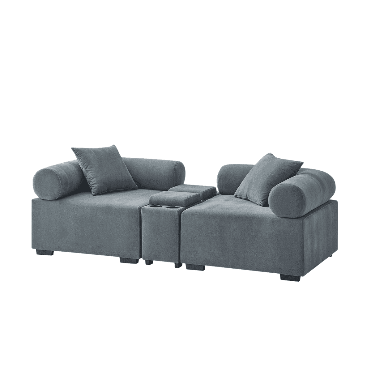 Katie Fabric Sofa - Pet Friendly, Durable & Comfortable Upholstered Couch for Living Room, Lounge, or Family Room - Perfect for Relaxing, Entertaining, and Pet Owners