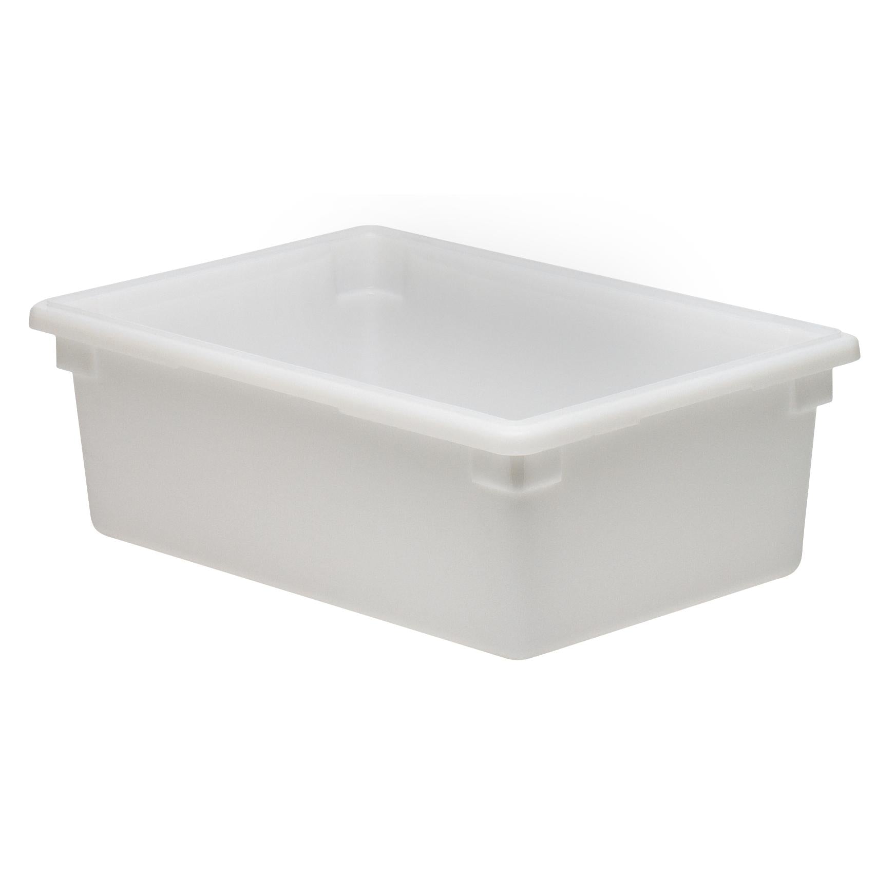 Cambro 17 Gallon White Food Storage Container with Lid - Heavy Duty Commercial Kitchen & Restaurant Use - Ideal for Bulk Food Storage, Meal Prep, and Catering Services